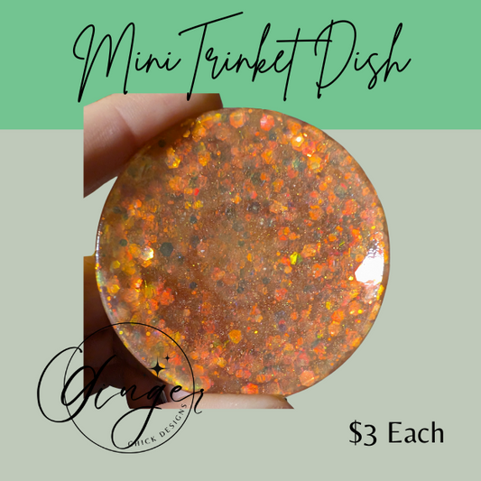 Light Copper Mini Trinket Dish