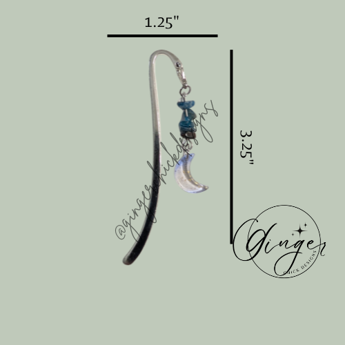 Light Blue Hook Bookmark