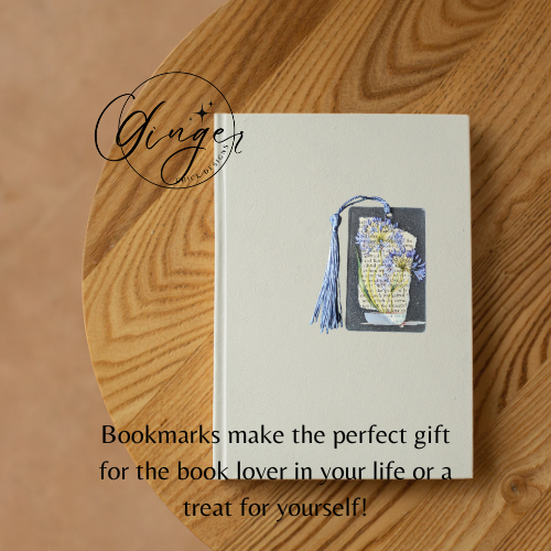 Lily of the Nile Dictionary Acrylic Bookmark