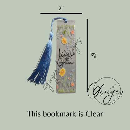 Live in Grace Acrylic Bookmarks