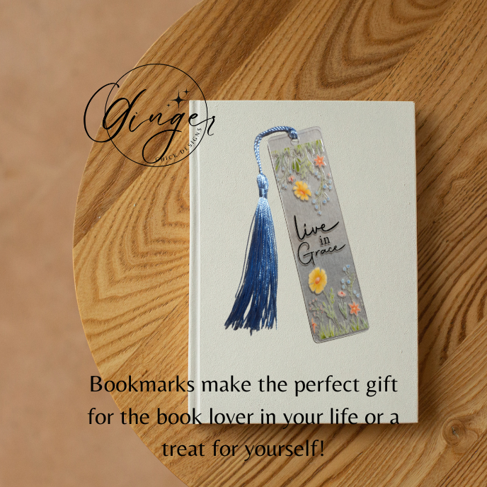 Live in Grace Acrylic Bookmarks
