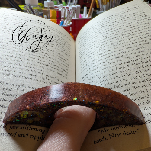 Maroon Thumb Bookmark