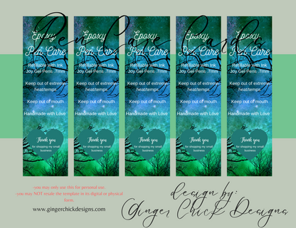 Forrest Pen Care Card