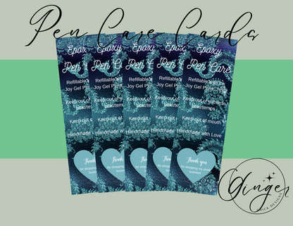 Under the Sea Pen Care Card