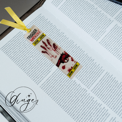 Trigger Warning Acrylic Bookmarks