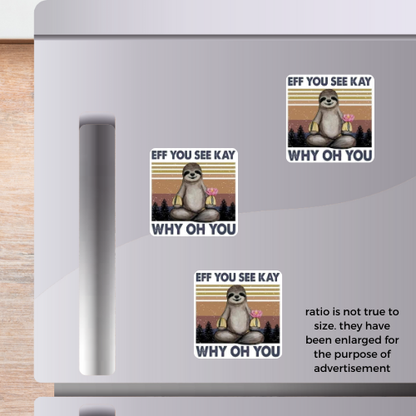 Eff you See 2x2 Magnet