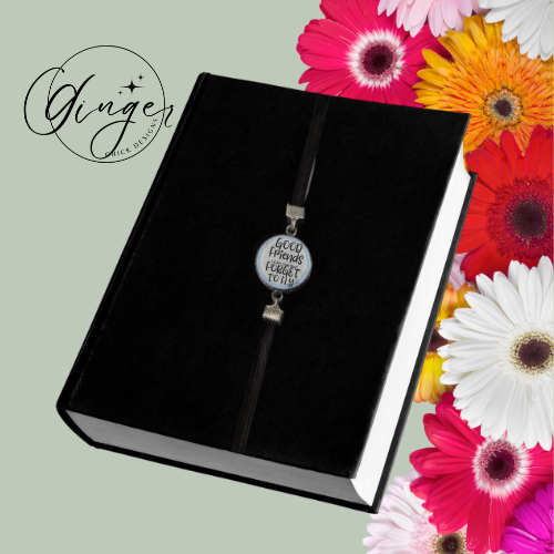 Good Friends Elastic Bookmark