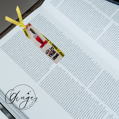 It's a Good Time for True Crime Acrylic Bookmarks