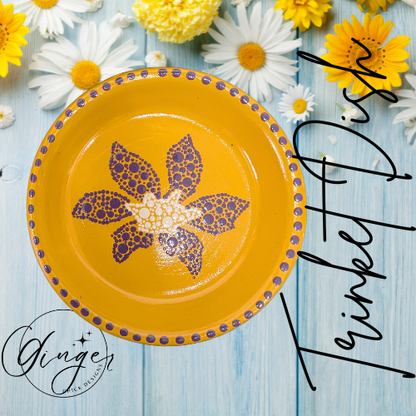 Dot Friend Plumeria Trinket Dish