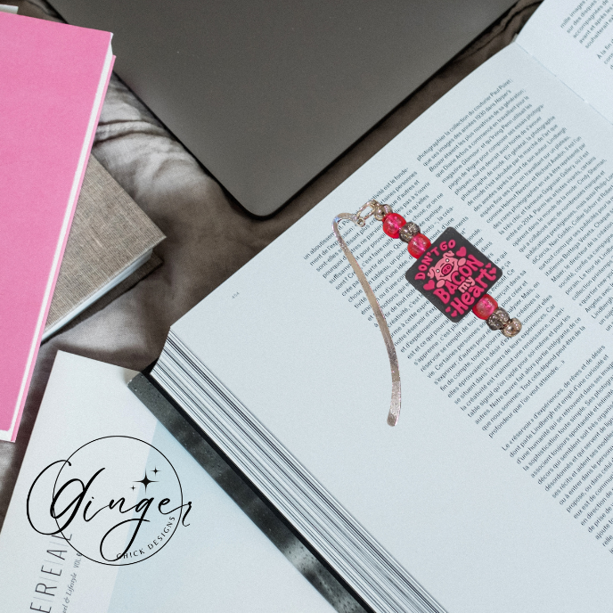 Bacon My Heart Hook Bookmark