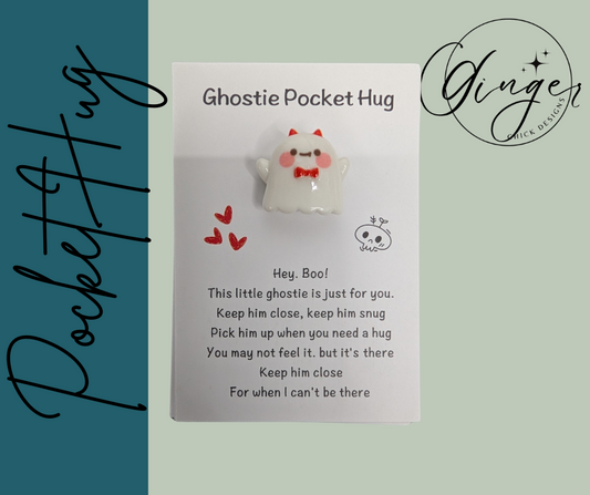 Mr Ghost Pocket Hug