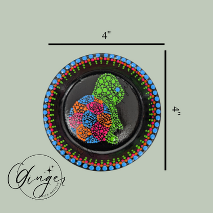 Dot Friend Neon Turtle Trinket Dish