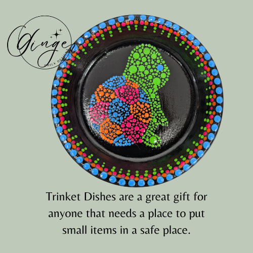 Dot Friend Neon Turtle Trinket Dish