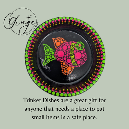 Dot Friend Neon Fish Trinket Dish
