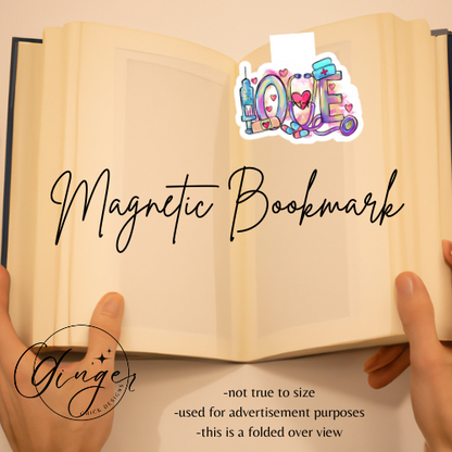 Love Nurse Magnetic Bookmark