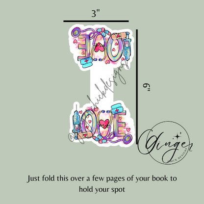 Love Nurse Magnetic Bookmark