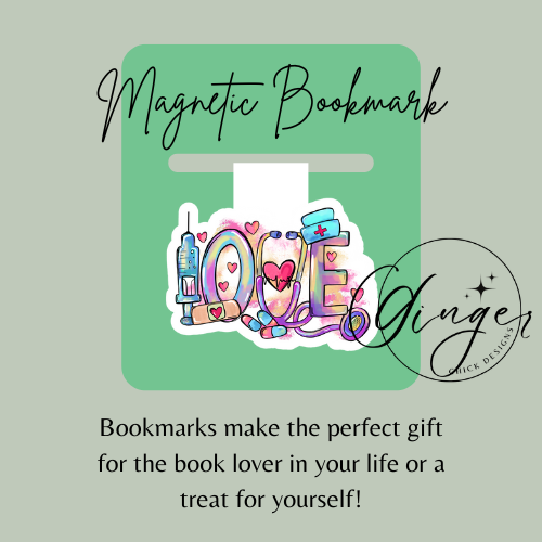 Love Nurse Magnetic Bookmark