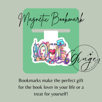 Love Nurse Magnetic Bookmark