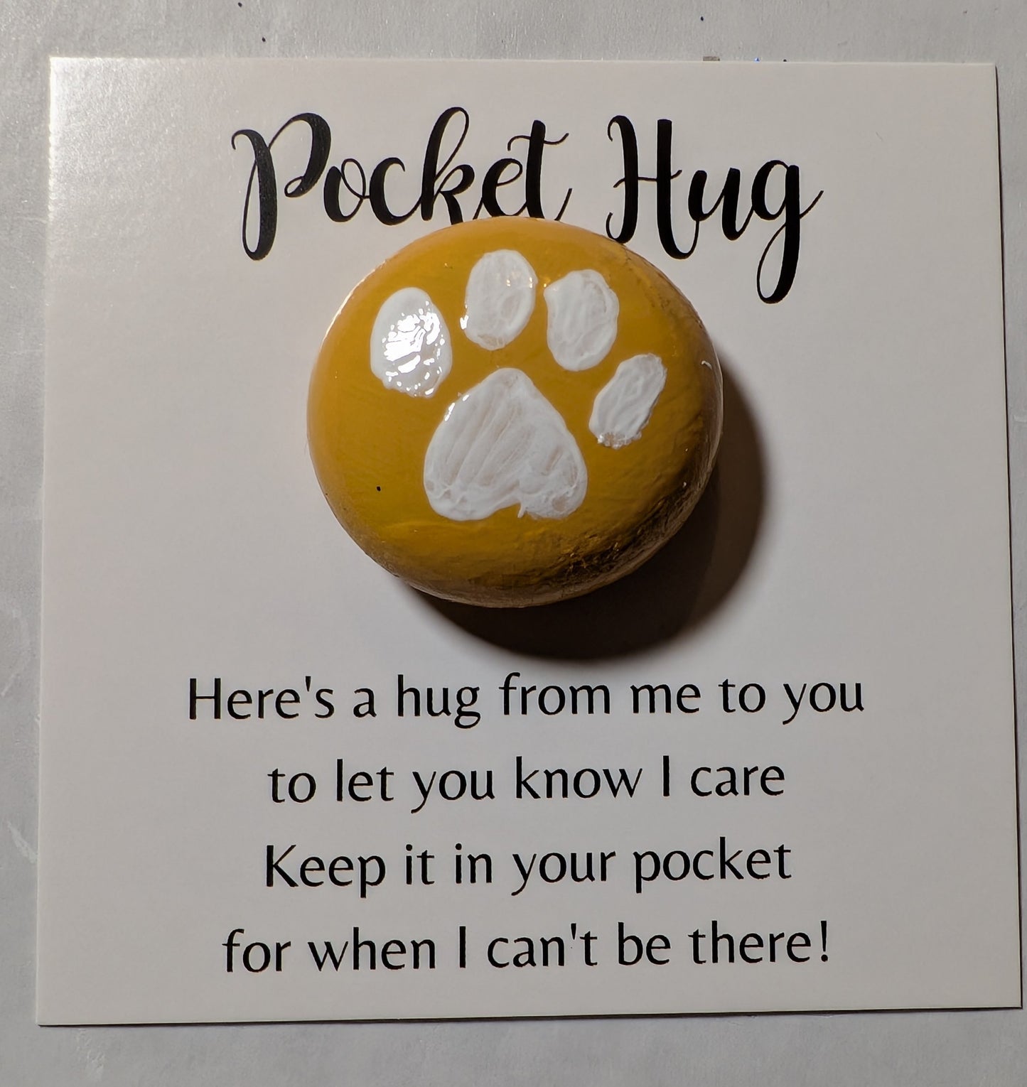 Paw Print Pocket Hug