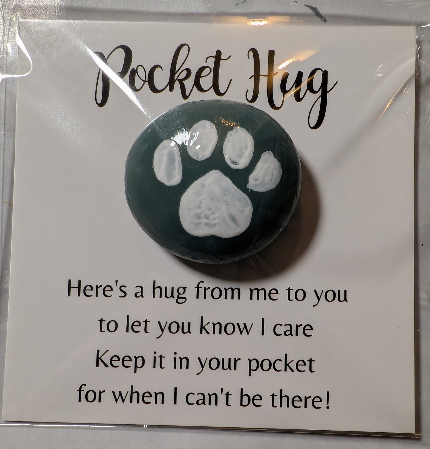 Paw Print Pocket Hug