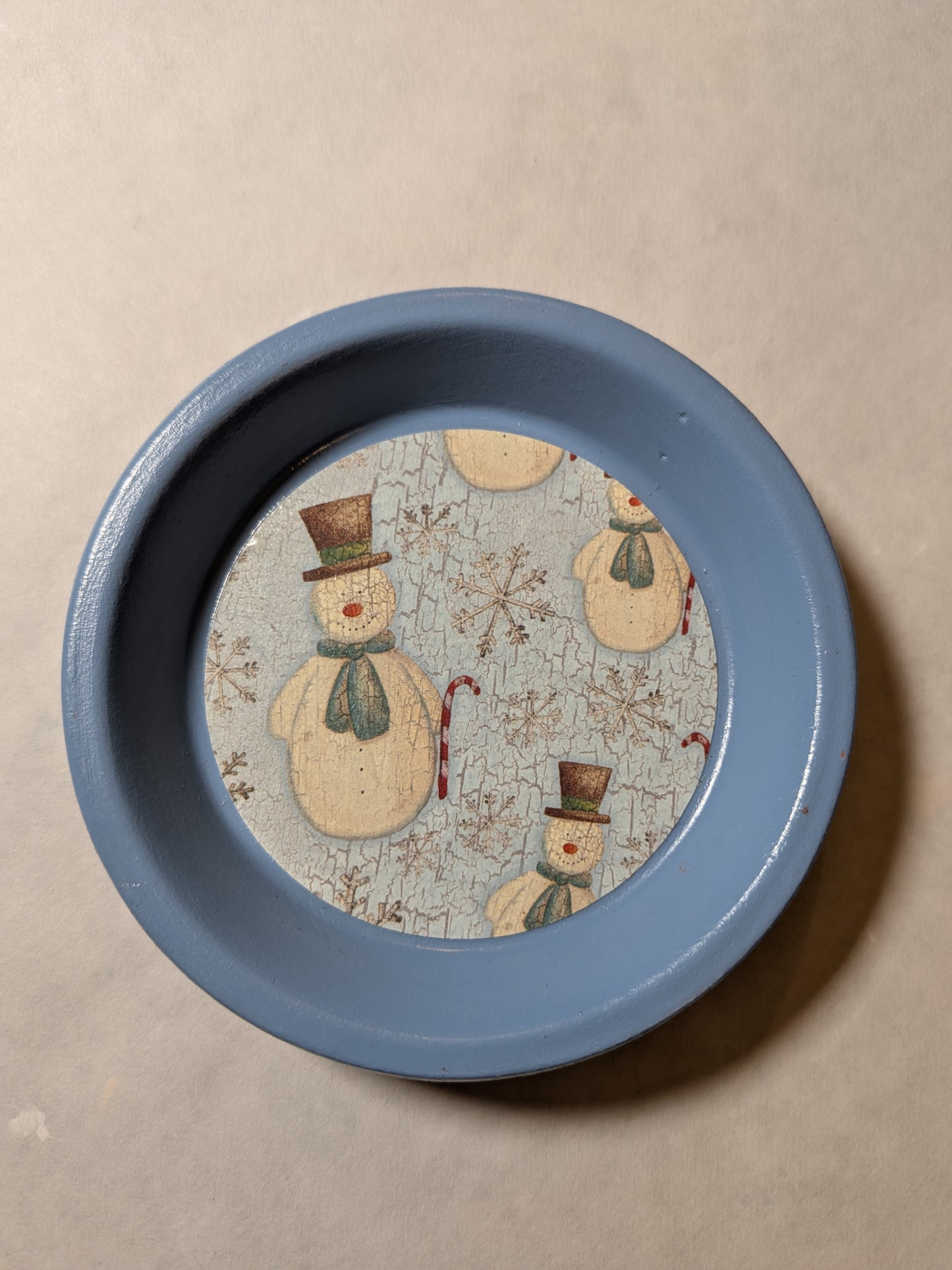 Snowman Trinket Dish