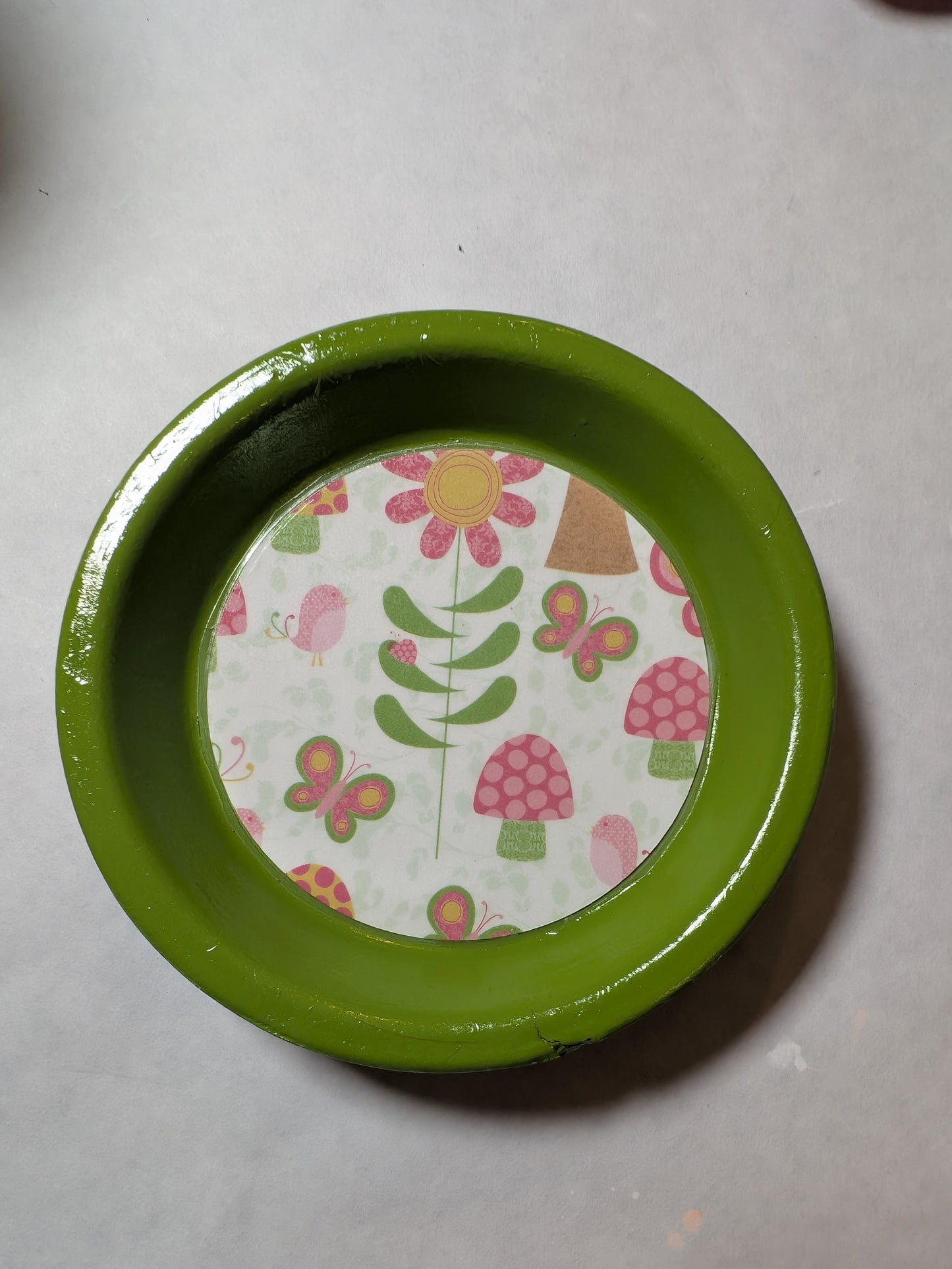 Cartoon Garden Trinket Dish