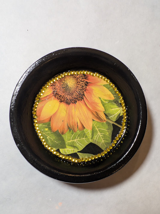 Sunflower Trinket Dish