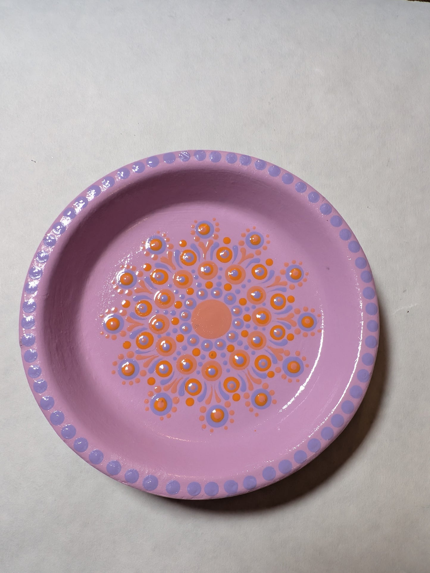 Creamsicle Trinket Dish