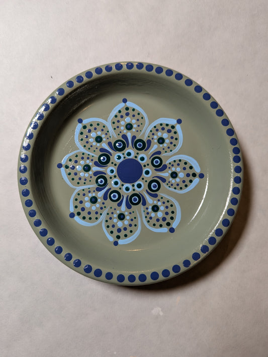 Floral Trinket Dish