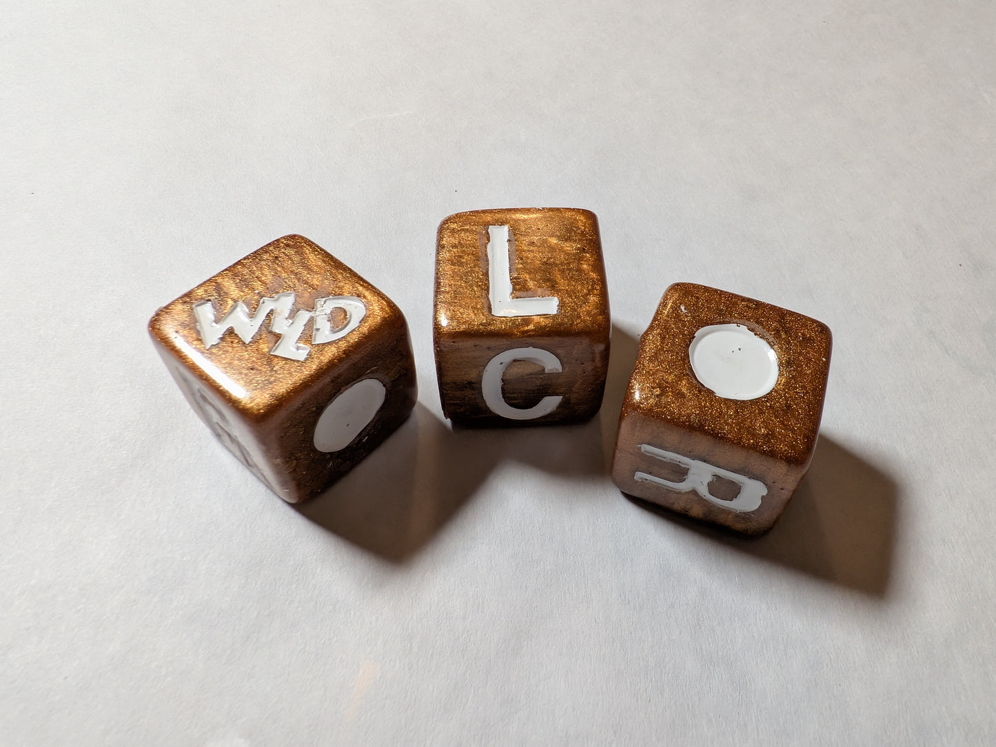 Light Brown LCRWild Dice