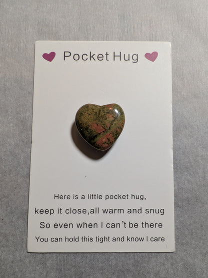 Unakite Pocket Hug
