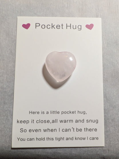 Rose Quartz Pocket Hug