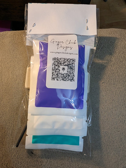 Wooden Cross Ornament Paint Kit - Girl