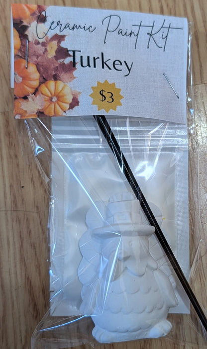 Mini Ceramic Figurine Paint Kit – Turkey