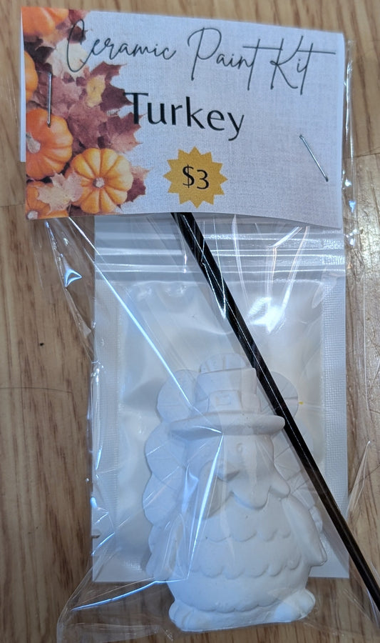 Mini Ceramic Figurine Paint Kit – Turkey
