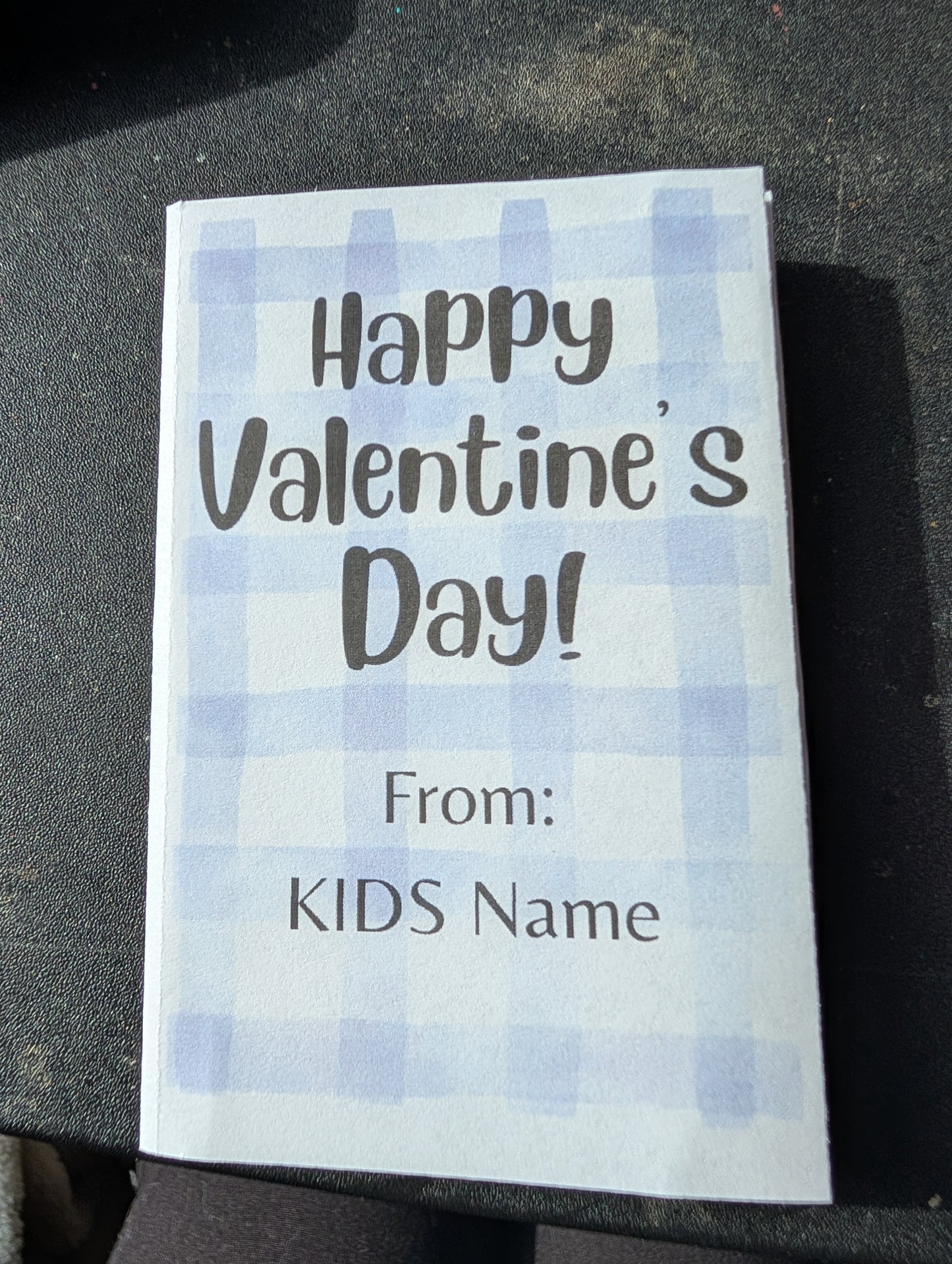 Personalized Kids Valentine’s Day Mini Coloring Book