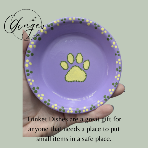 Paw Print Trinket Dish