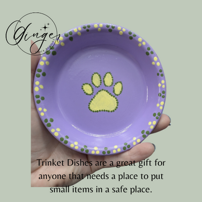 Paw Print Trinket Dish