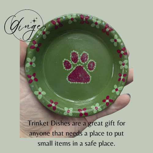 Paw Print Trinket Dish