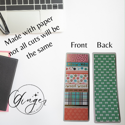 Pet Lovers Laminated Bookmark