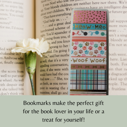 Pet Lovers Laminated Bookmark