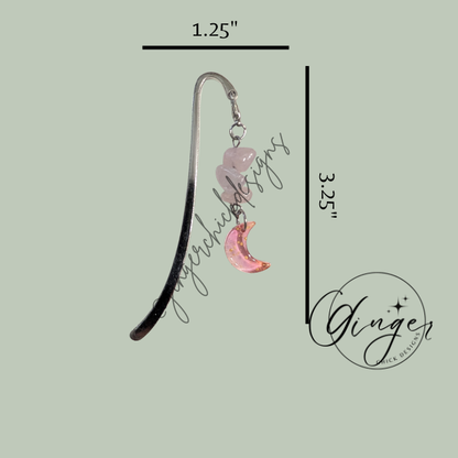 Pink Moon Hook Bookmark