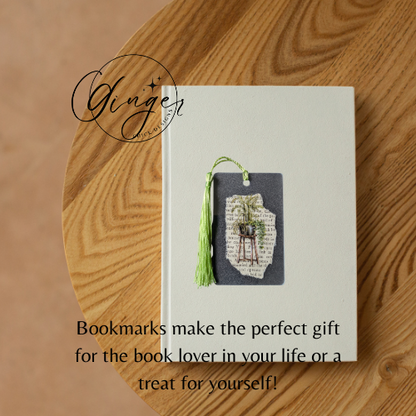 Plant Stand Dictionary Acrylic Bookmark