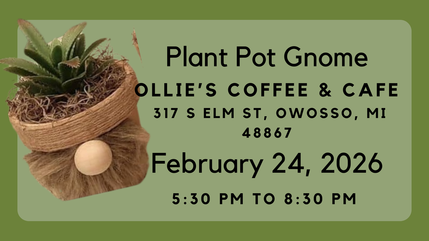 Plant Pot Gnome Workshop