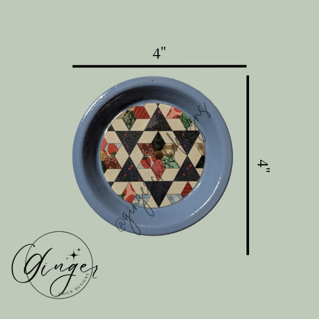 Quilt Trinket Dish