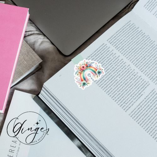 Rainbow Magnetic Bookmark