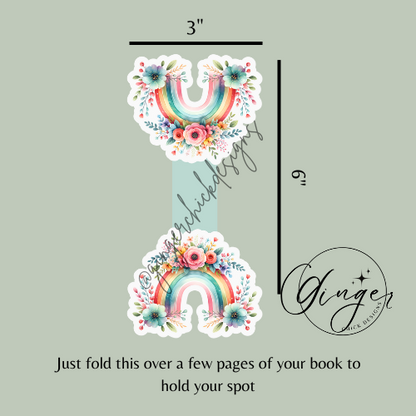 Rainbow Magnetic Bookmark