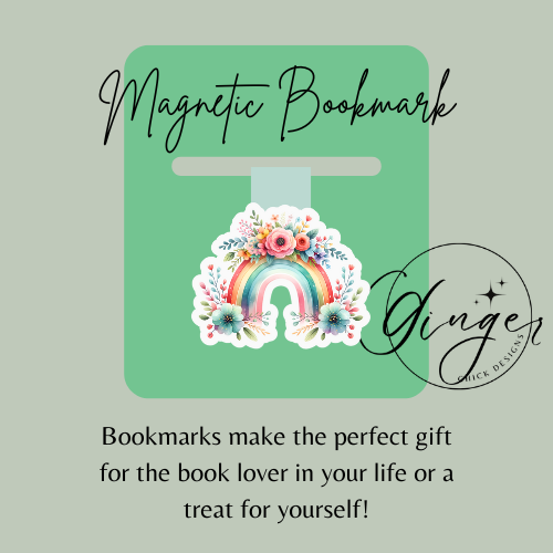 Rainbow Magnetic Bookmark