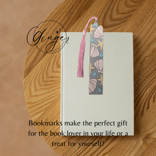 Sea Shells Acrylic Bookmarks