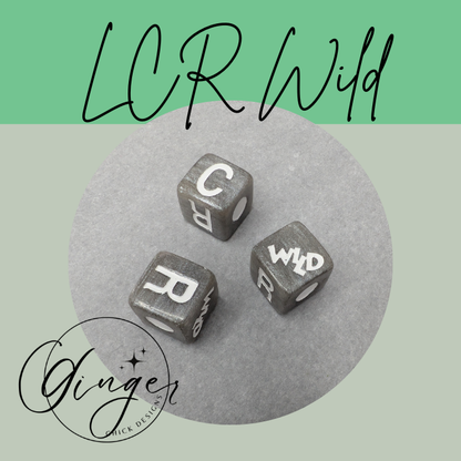 Silver LCRWild Dice